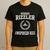 Certified Rizzler Unspoken Rizz God T-Shirt thumb 3