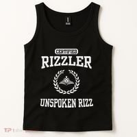 Certified Rizzler Unspoken Rizz God Tank Top thumb 2