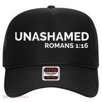 Christian Romans Unashamed Jesus Cross Hat thumb 0