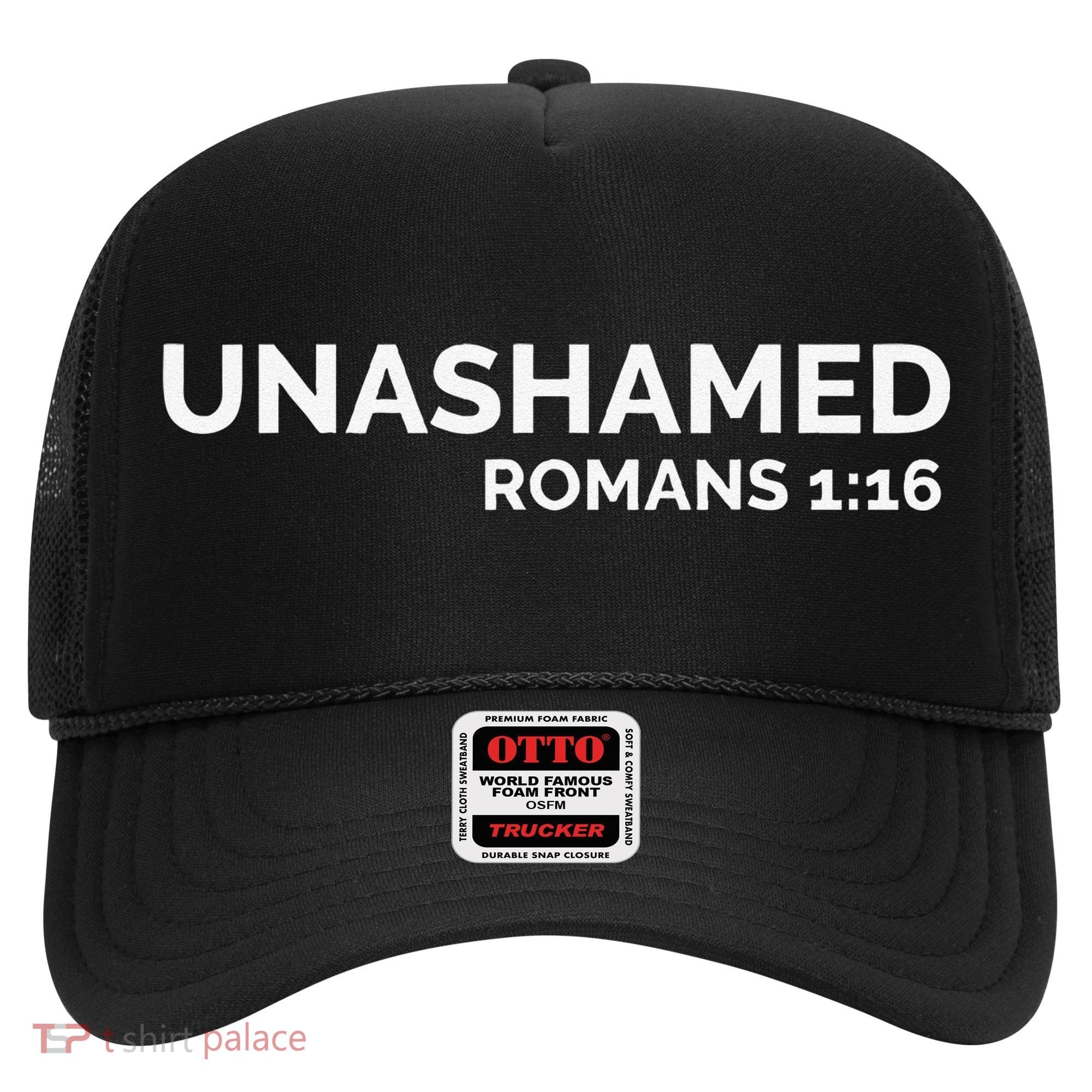 Christian Romans Unashamed Jesus Cross Hat