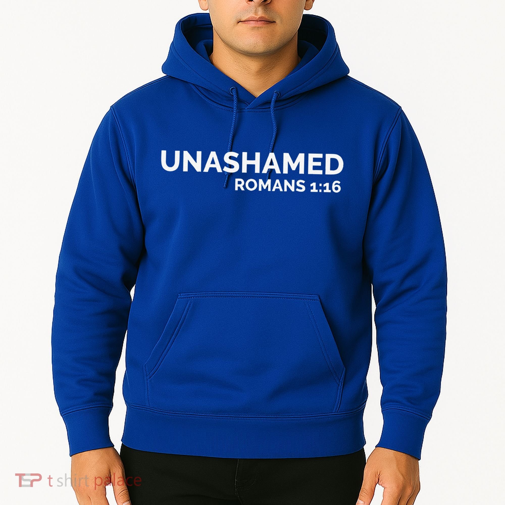 Christian Romans Unashamed Jesus Cross Hoodie