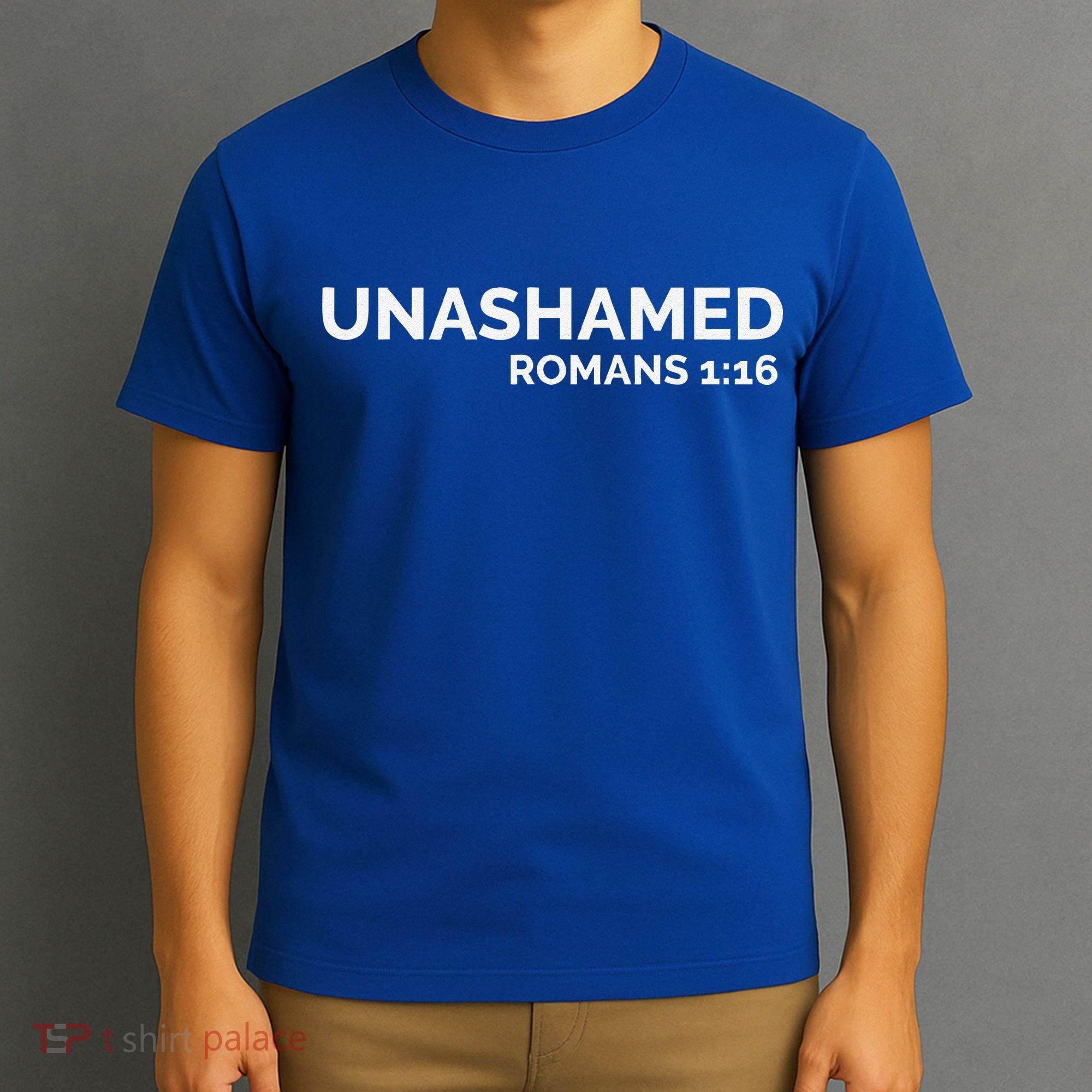 Christian Romans Unashamed Jesus Cross T-Shirt