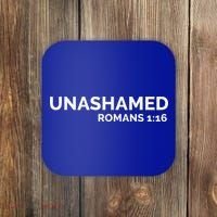 Christian Romans Unashamed Jesus Cross Coaster thumb 0