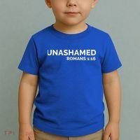 Christian Romans Unashamed Jesus Cross Toddler T-Shirt thumb 2