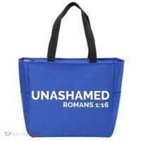 Christian Romans Unashamed Jesus Cross Tote Bag thumb 0