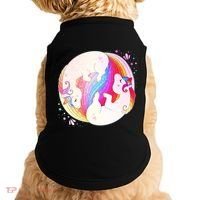Cute Rainbow Unicorns Yin Yang Doggie Tank thumb 0