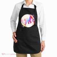 Cute Rainbow Unicorns Yin Yang Apron thumb 2
