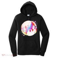 Cute Rainbow Unicorns Yin Yang Women's Hoodie thumb 0