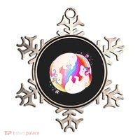Cute Rainbow Unicorns Yin Yang Ornament thumb 0