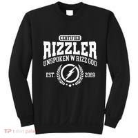 CERTIFIED RIZZLER UNSPOKEN RIZZ W RIZZ GOD Sweatshirt thumb 0