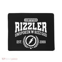 CERTIFIED RIZZLER UNSPOKEN RIZZ W RIZZ GOD Mousepad thumb 0