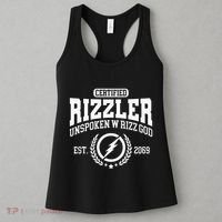 CERTIFIED RIZZLER UNSPOKEN RIZZ W RIZZ GOD Women's Tank Top thumb 3