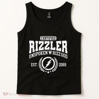 CERTIFIED RIZZLER UNSPOKEN RIZZ W RIZZ GOD Tank Top thumb 2
