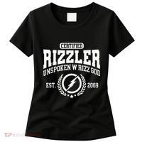 CERTIFIED RIZZLER UNSPOKEN RIZZ W RIZZ GOD Women's T-Shirt thumb 0