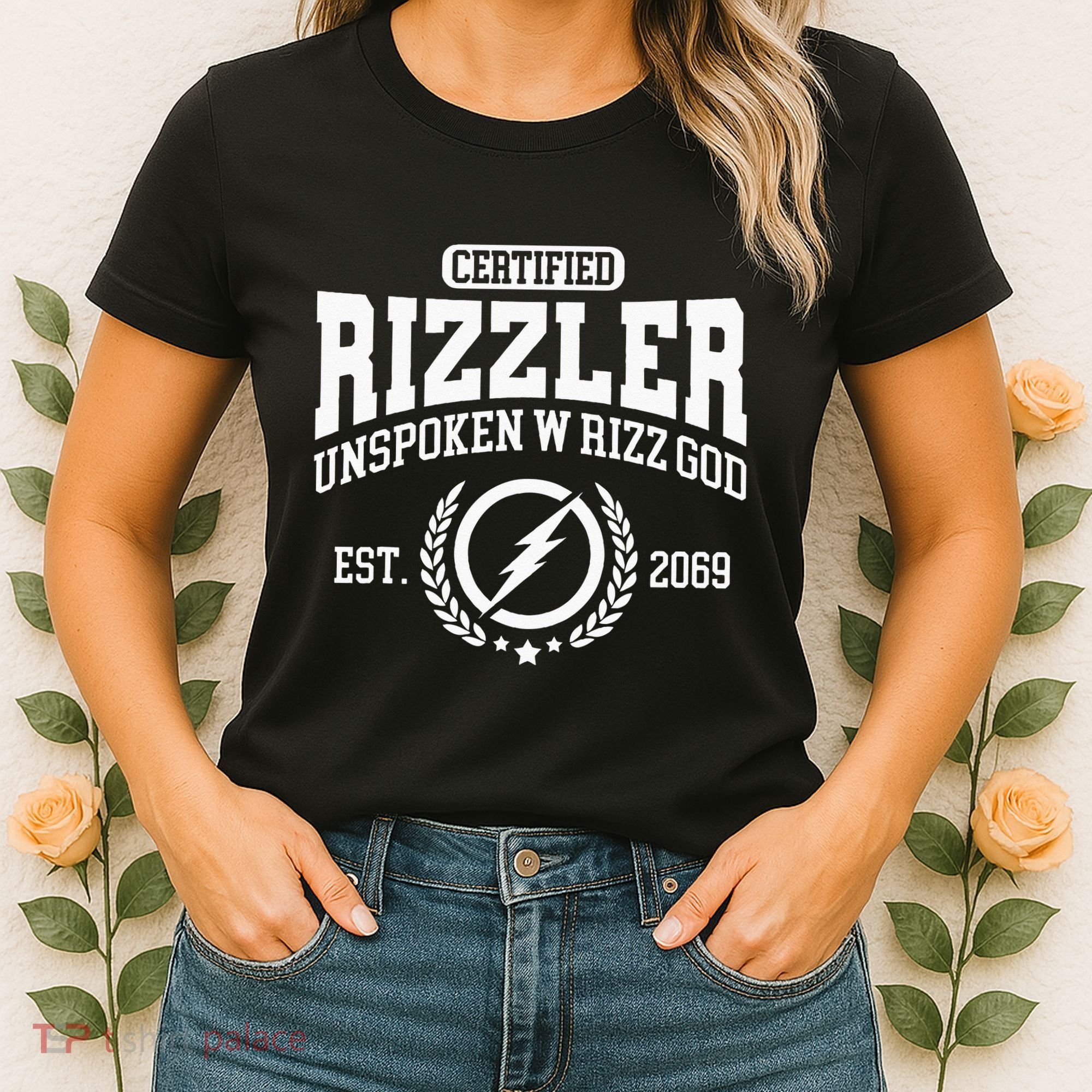 CERTIFIED RIZZLER UNSPOKEN RIZZ W RIZZ GOD Women's T-Shirt