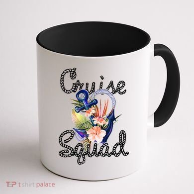 Cruise Squad Anchor Coffee Mug back