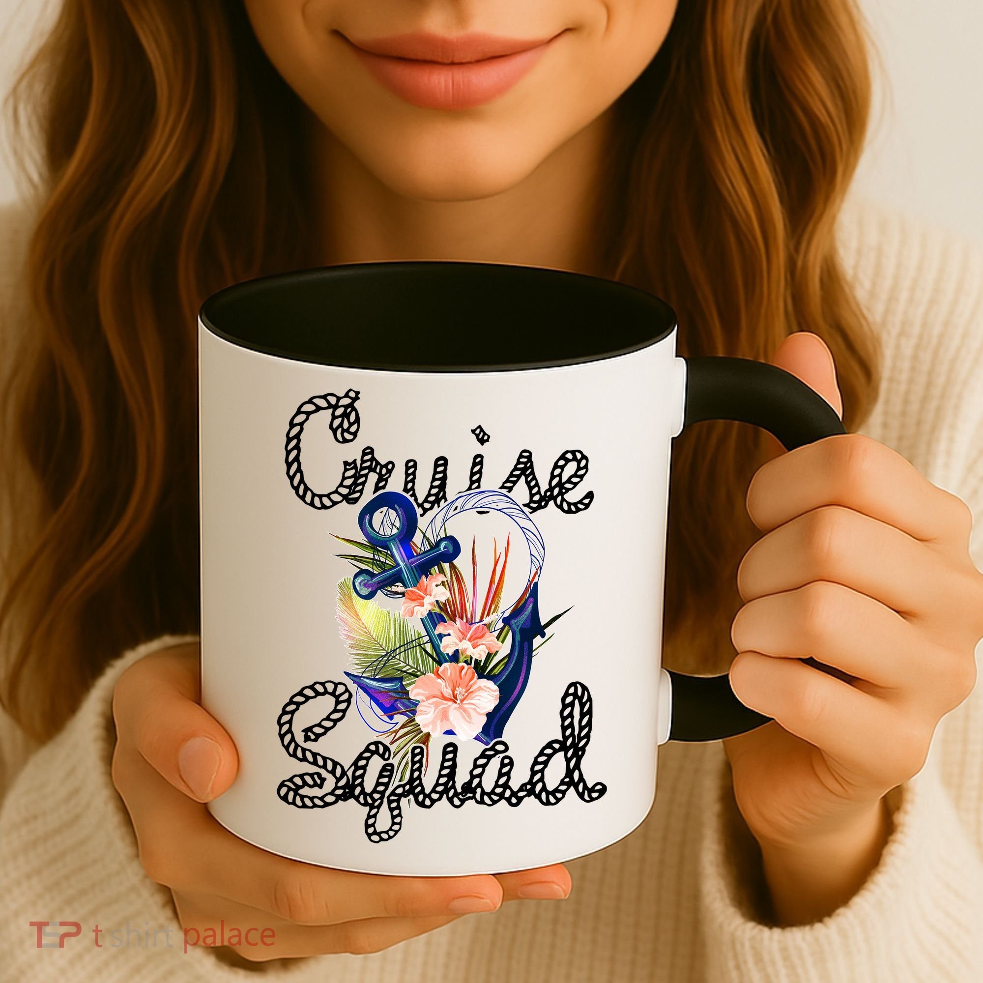 Cruise Squad Anchor Coffee Mug
