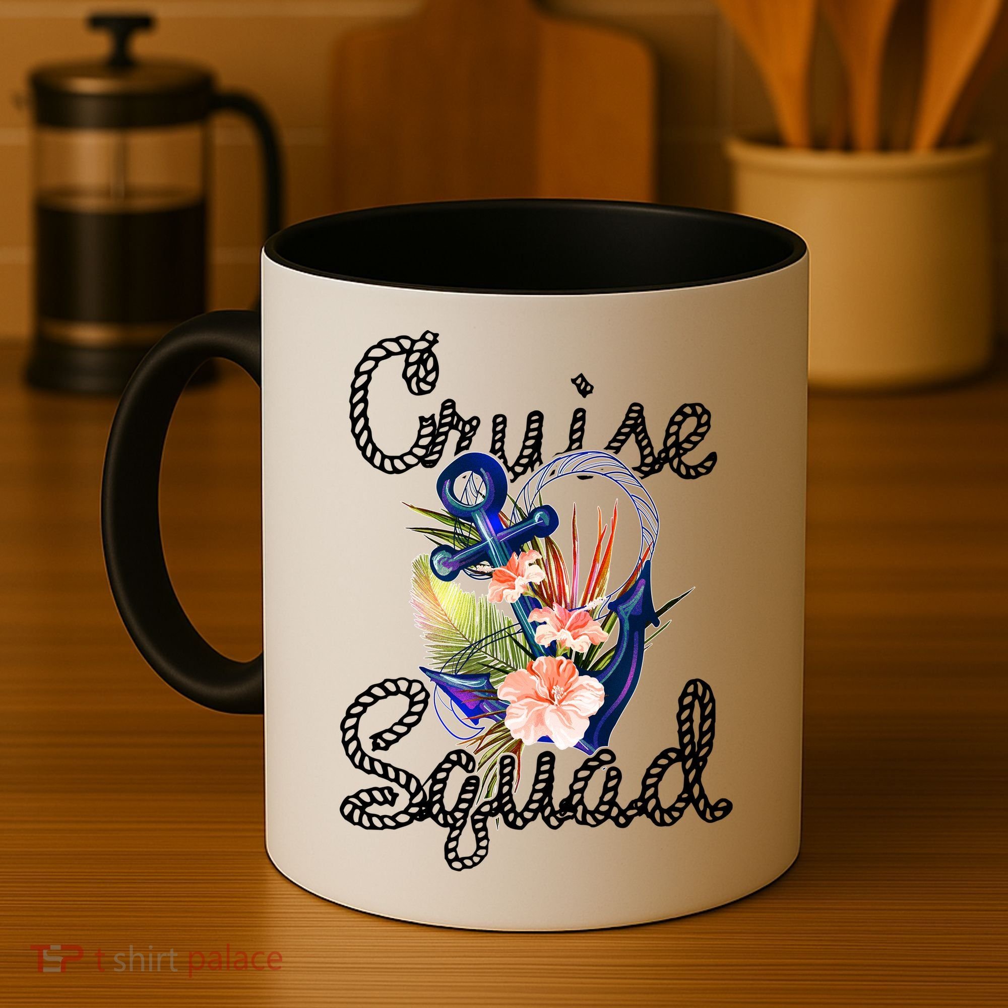 Cruise Squad Anchor Coffee Mug