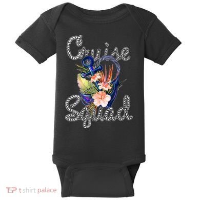 Cruise Squad Anchor Baby Bodysuit