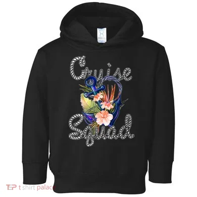 Cruise Squad Anchor Toddler Hoodie