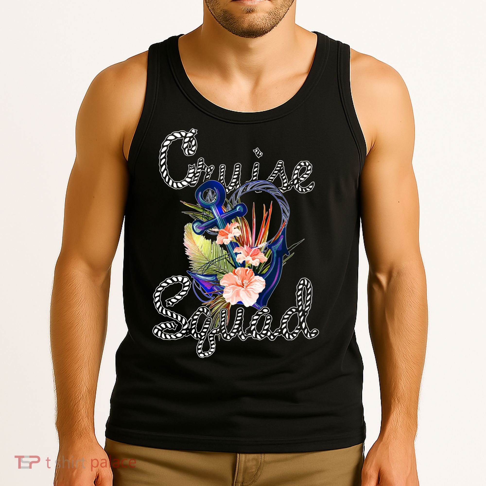 Cruise Squad Anchor Tank Top