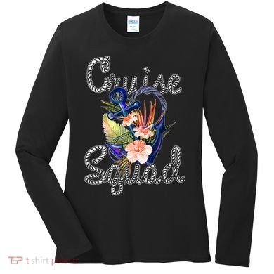 Cruise Squad Anchor Women's Long Sleeve Shirt