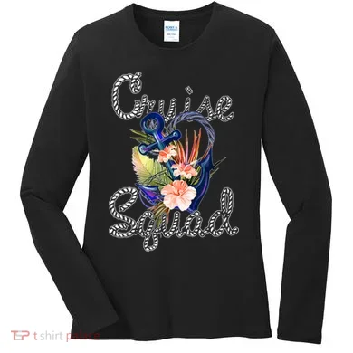 Cruise Squad Anchor Women's Long Sleeve Shirt