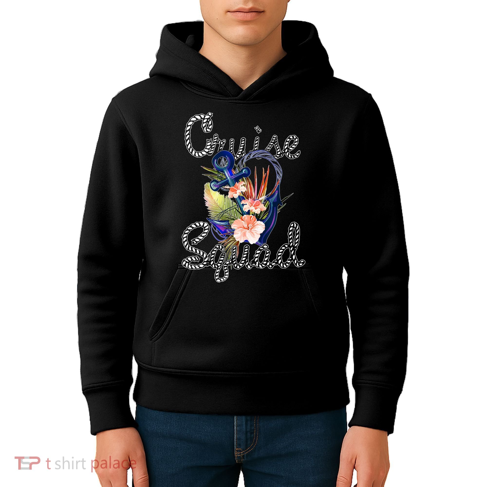 Cruise Squad Anchor Kids Hoodie