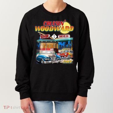 Cruisin' Woodward Diner Day time Women's Sweatshirt