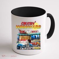 Cruisin' Woodward Diner Day time Coffee Mug thumb 1