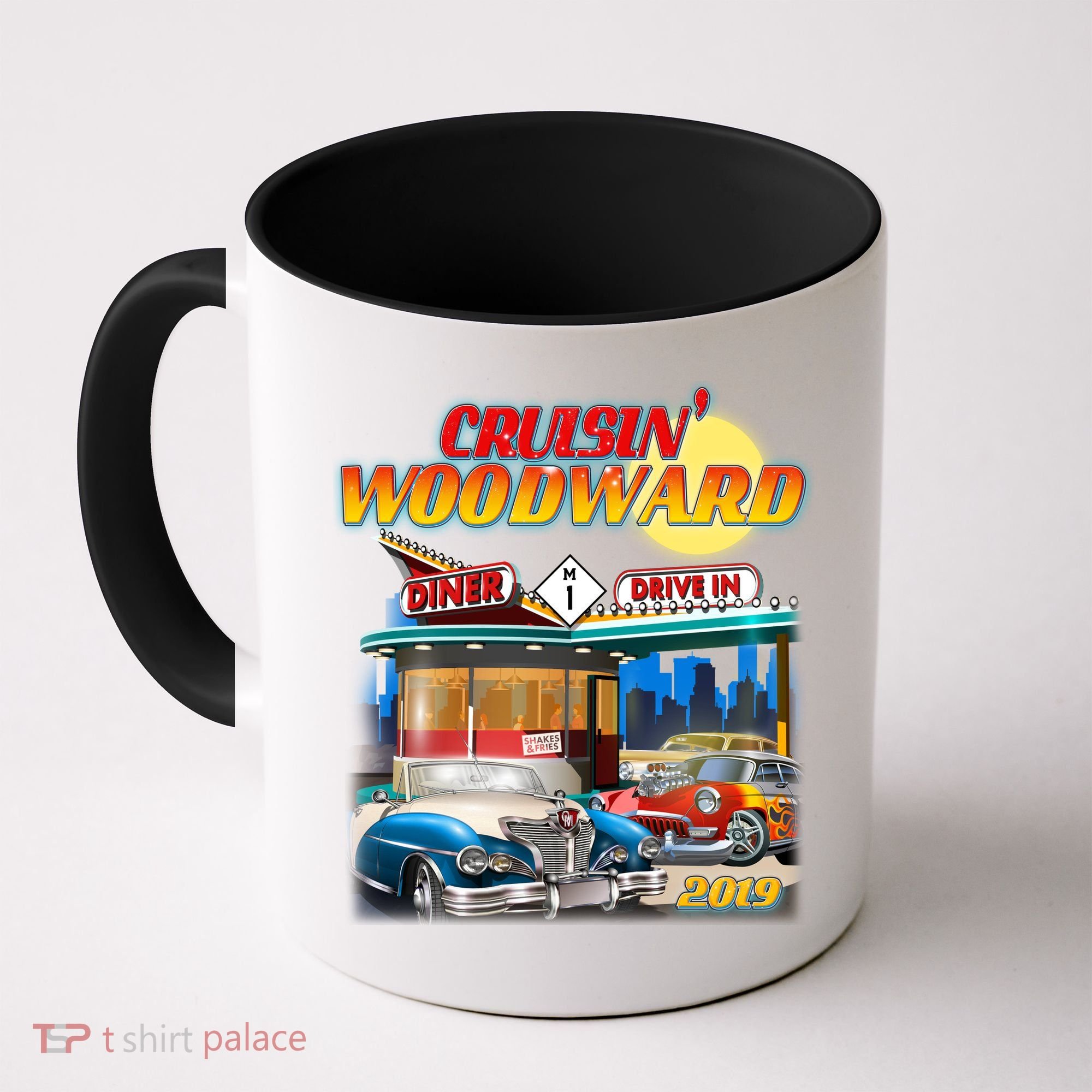 Cruisin' Woodward Diner Day time Coffee Mug