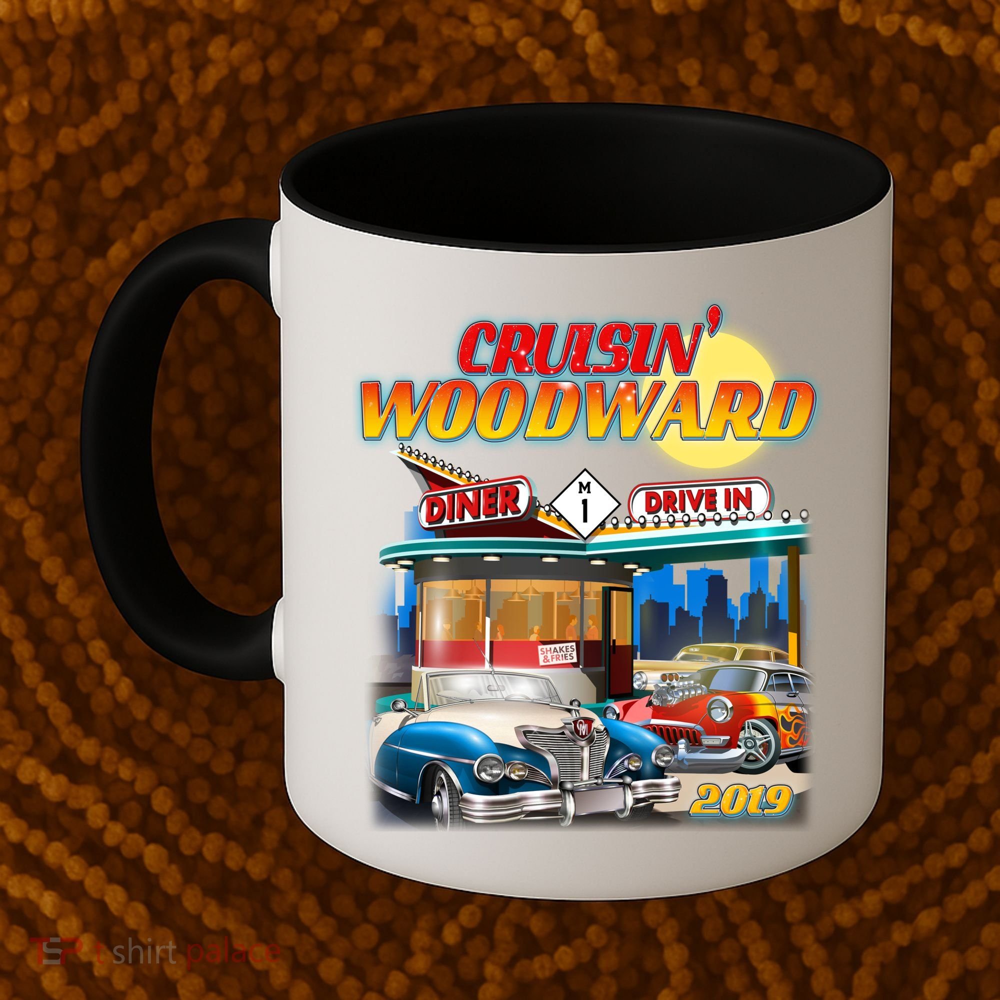 Cruisin' Woodward Diner Day time Coffee Mug