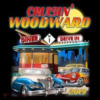 Cruisin' Woodward Diner Day time Women's Hoodie thumb 2