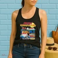 Cruisin' Woodward Diner Day time Women's Tank Top thumb 2