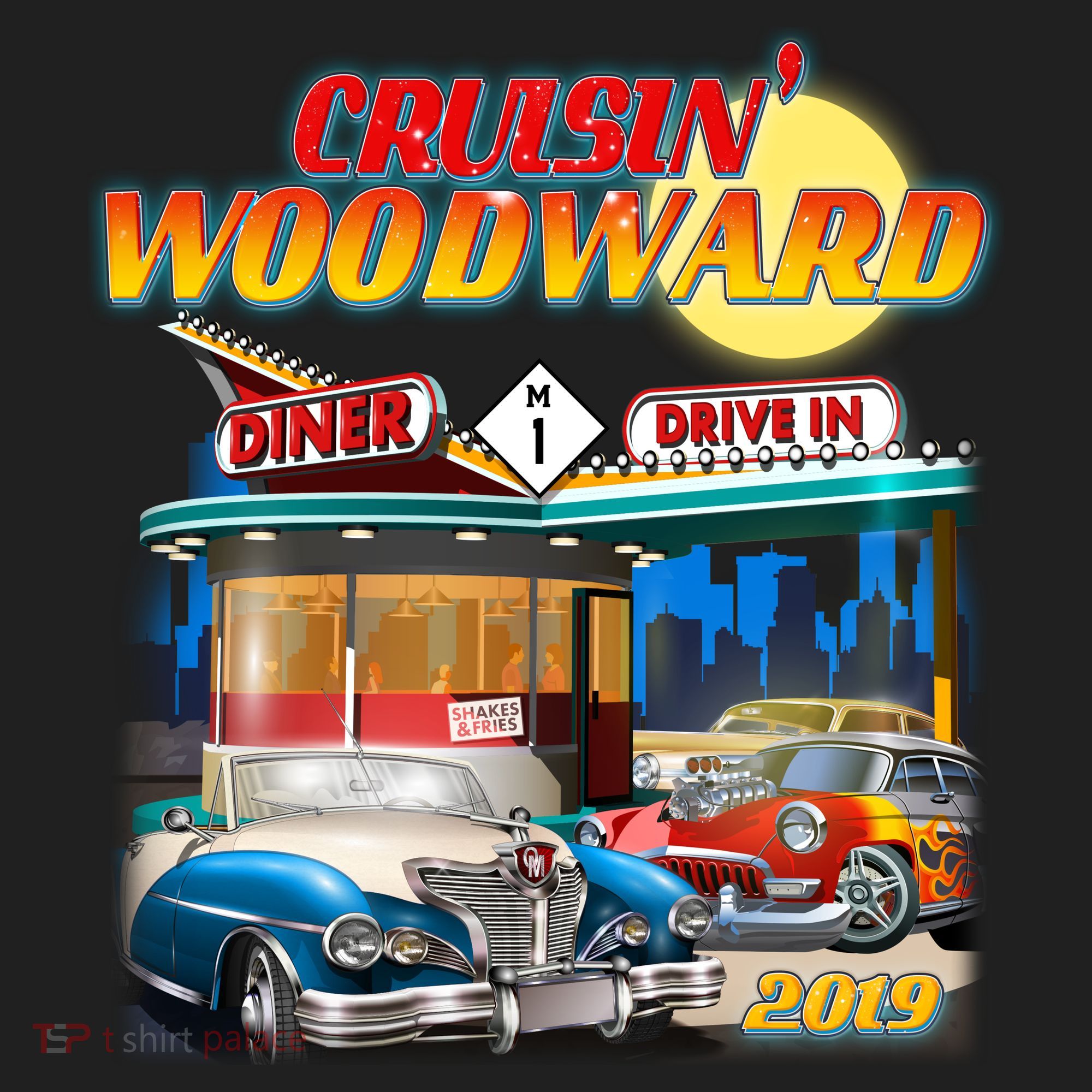 Cruisin' Woodward Diner Day time Hat
