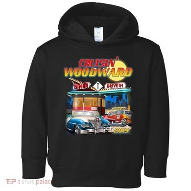 Cruisin' Woodward Diner Day time Toddler Hoodie