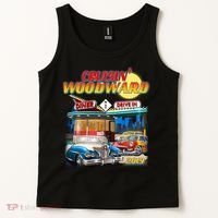 Cruisin' Woodward Diner Day time Tank Top thumb 2