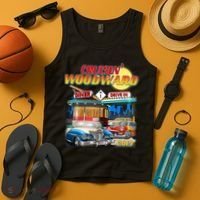 Cruisin' Woodward Diner Day time Tank Top thumb 4