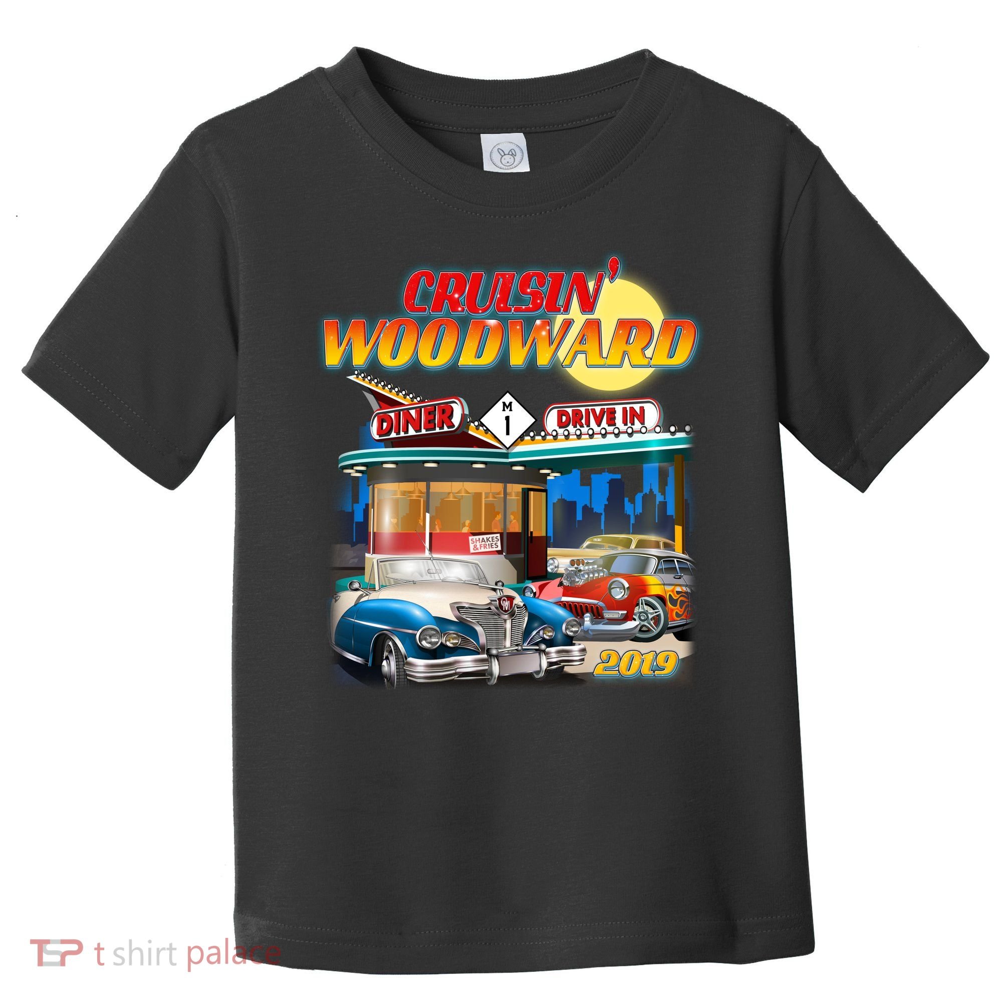 Cruisin' Woodward Diner Day time Toddler T-Shirt