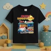 Cruisin' Woodward Diner Day time Toddler T-Shirt thumb 3