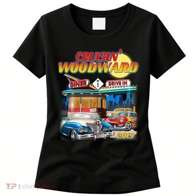 Cruisin' Woodward Diner Day time Women's T-Shirt