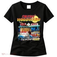 Cruisin' Woodward Diner Day time Women's T-Shirt thumb 0