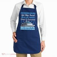 Cruising Rules Get Ship Faced Funny Cruise Apron thumb 2