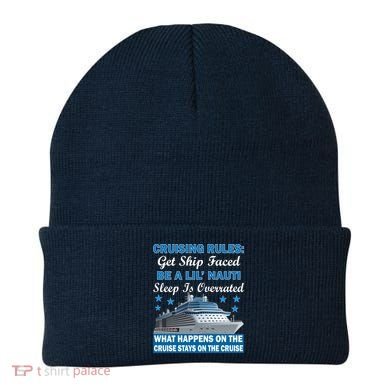 Cruising Rules Get Ship Faced Funny Cruise Beanie