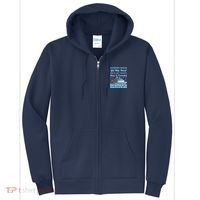 Cruising Rules Get Ship Faced Funny Cruise Full Zip Hoodie thumb 0