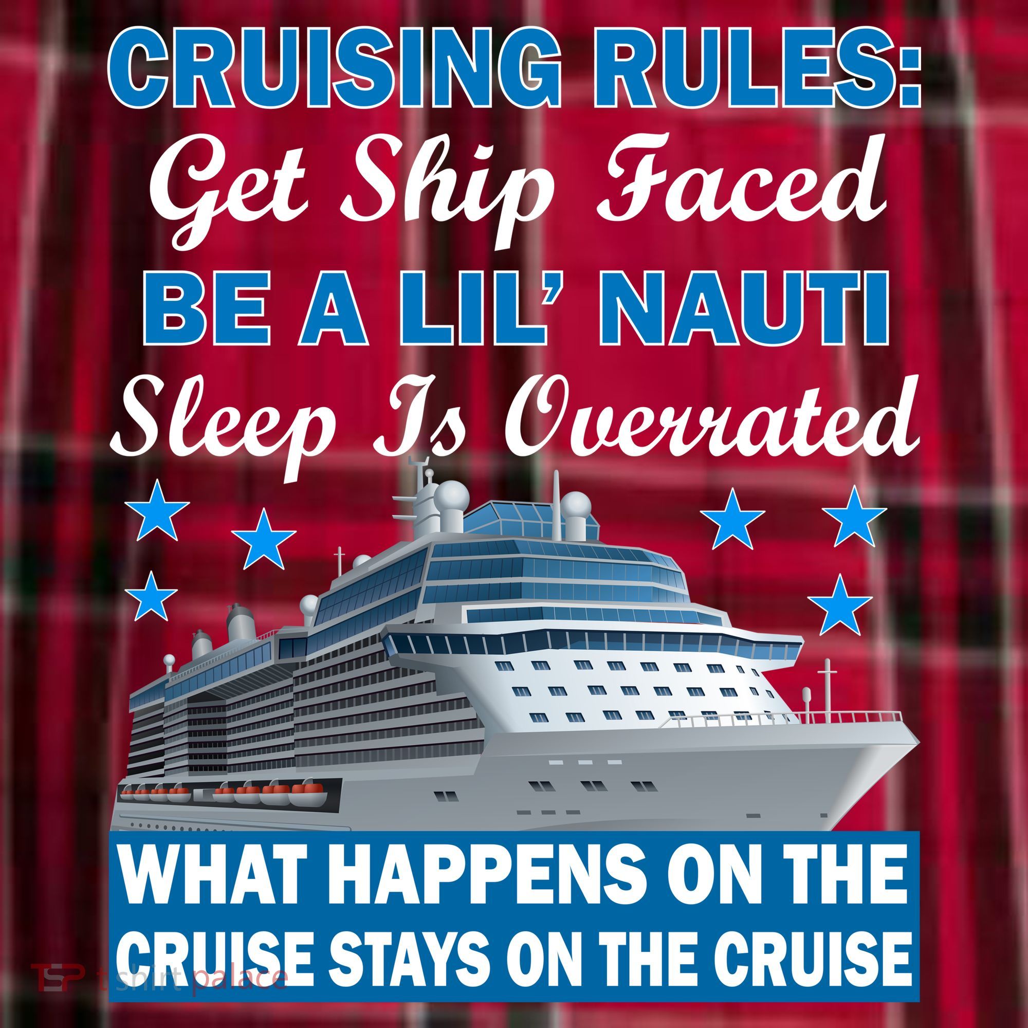 Cruising Rules Get Ship Faced Funny Cruise Women's Flannel Plaid Pajama Pants