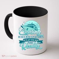 Cruising Vacation Escape From reality Coffee Mug thumb 0