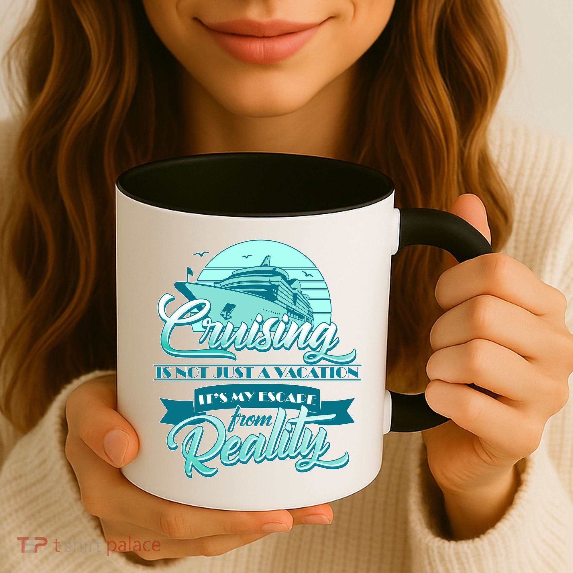 Cruising Vacation Escape From reality Coffee Mug