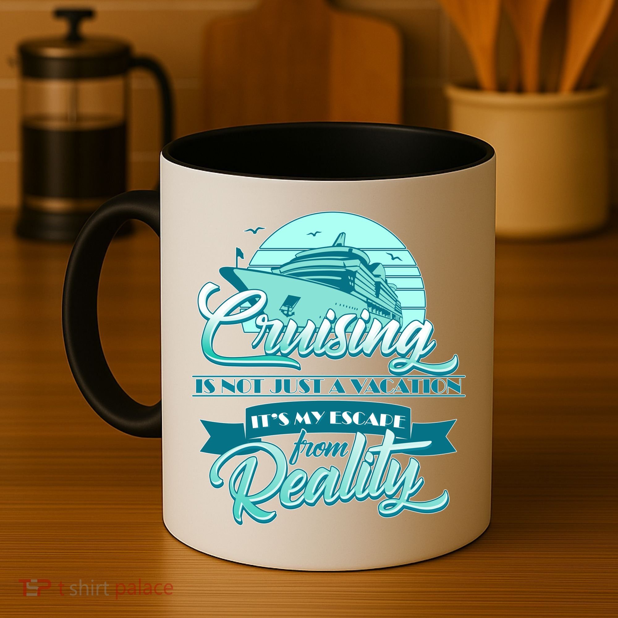 Cruising Vacation Escape From reality Coffee Mug