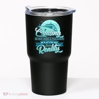 Cruising Vacation Escape From reality Tumbler thumb 0